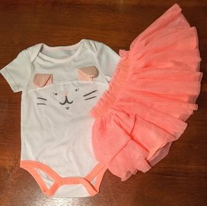 Cat & Jack Tutu Outfit